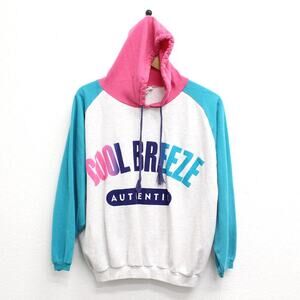Vintage Cool Breeze Authentic Crop Sweatshirt Large